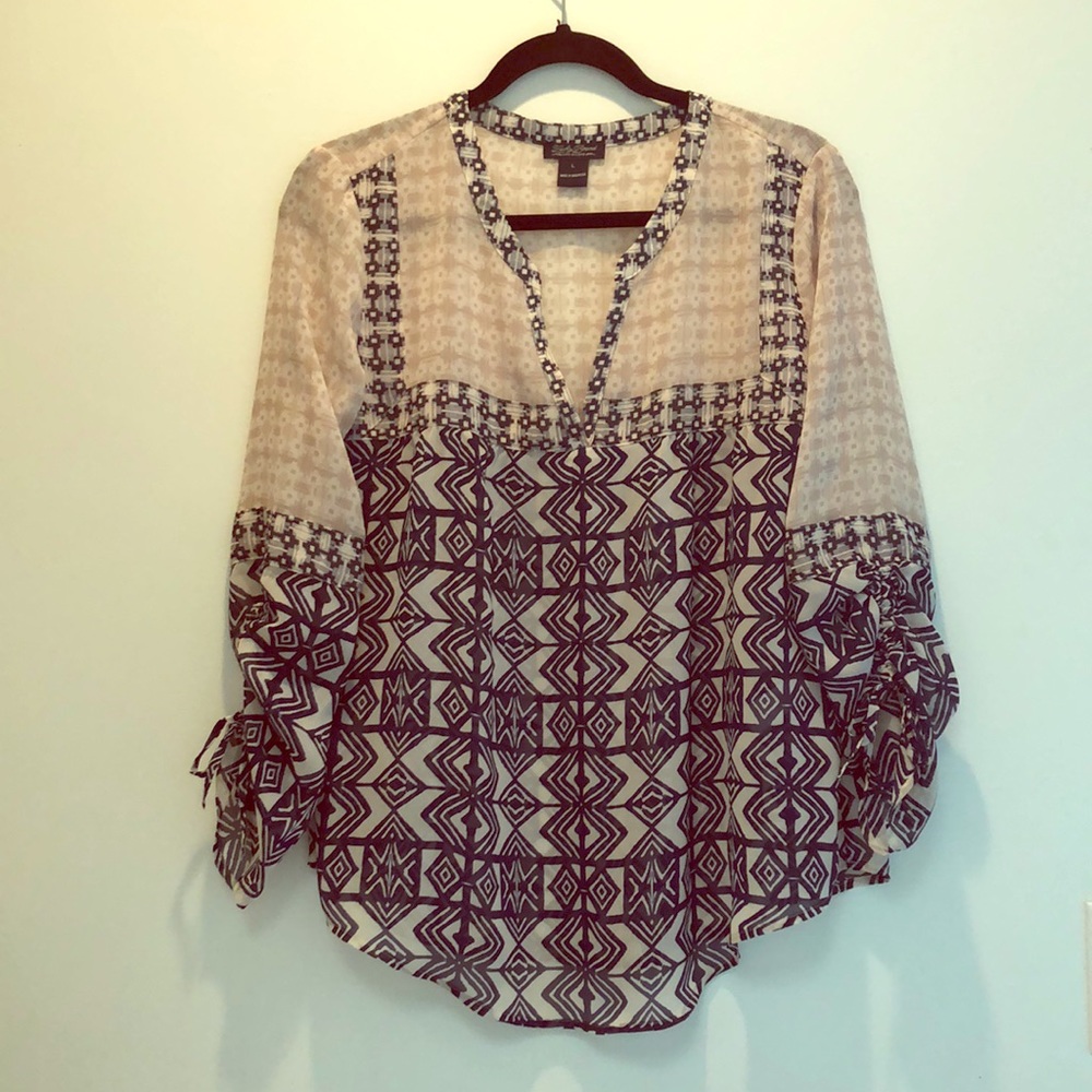Sheer Lucky Brand top